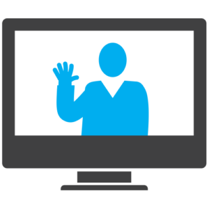 Talking with provider icon